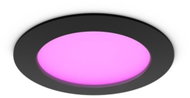 Philips Hue LED Slim recessed spotlight L, adjustable white, black - Ceiling Light