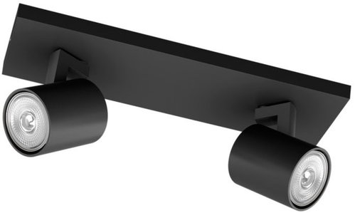 Philips Runner Spotlight 2 × GU10 20W without Bulb IP20, Black - Spot Lighting - Main image