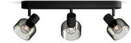 Philips Sleet bodové svítidlo 3 × E14 25 W bez zdroje 44 cm IP20, černé - Spot Lighting
