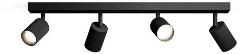 Philips Wyatt LED Spotlight 4 × 5W, AC 220–240V, Black Main image Philips Wyatt LED Spotlight 4 × 5W, AC 220–240V, Black - Spot Lighting - Main image