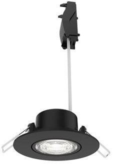 Philips Recessed Spotlight Cilantro Step 5W, 99 lm/W, 4000K, Black Main image Philips Recessed Spotlight Cilantro Step 5W, 99 lm/W, 4000K, Black - Spot Lighting - Main image