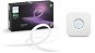 Philips Hue White und Color Ambiance Outdoor LightStrips 5M + Philips Hue Bridge 2.0 - Smart-Beleuchtungsset