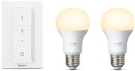 Philips Hue White Set 2pcs + Hue Dimmer Switch - Smart Lighting Set