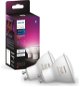 Philips Hue White and Color ambiance 4.3W GU10 set 2ks - LED žárovka