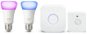 Philips Hue White and Color Ambiance 2-pack Motion Starter Kit - Smart Lighting Set