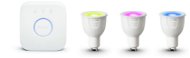 Philips Hue White and Color 6.5W GU10 promo starter kit - Okos világítás készlet