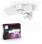Philips Hue White and Color Ambiance Centris 3L Cross Ceiling White 50608/31 / P7 - Deckenleuchte
