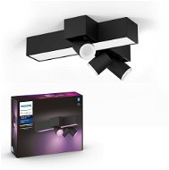 Philips Hue White and Color Ambiance Centris 3L Cross Ceiling Black 50608/30/P7 - Deckenleuchte