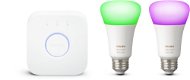 Philips Hue White and Color Ambiance 9,5W E27 PMO 2 Pack Starter Pack - LED Bulb