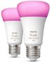 LED Bulb Philips Hue White and Color Ambiance 9W 1100 E27 2 pcs - LED žárovka