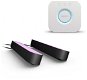 Philips Hue White and Color Ambiance Play Double Pack + Philips Hue Bridge - Smart Lighting Set