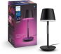 Philips Hue Go prenosná stolná lampička čierna - Stolová lampa