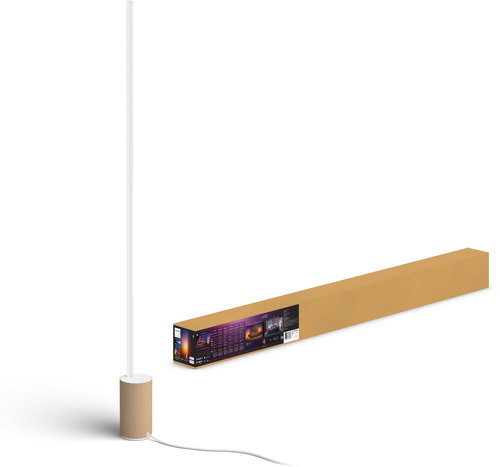 Philips Hue Gradient Signe Stehlampe Eiche - Stehlampe - Hauptbild