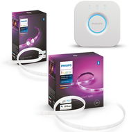 Hue Lightstrip Plus V4 EMEA 2 m Basis Kit + Hue Lightstrip Plus V4 EMEA 1 m Verlängerung + Philips H - Smart-Beleuchtungsset