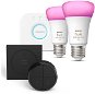 Philips Hue White and Color Ambiance 9W 1100 E27 kleines Promo-Starterkit + Philips Hue Tap Dial Swi - LED-Birne