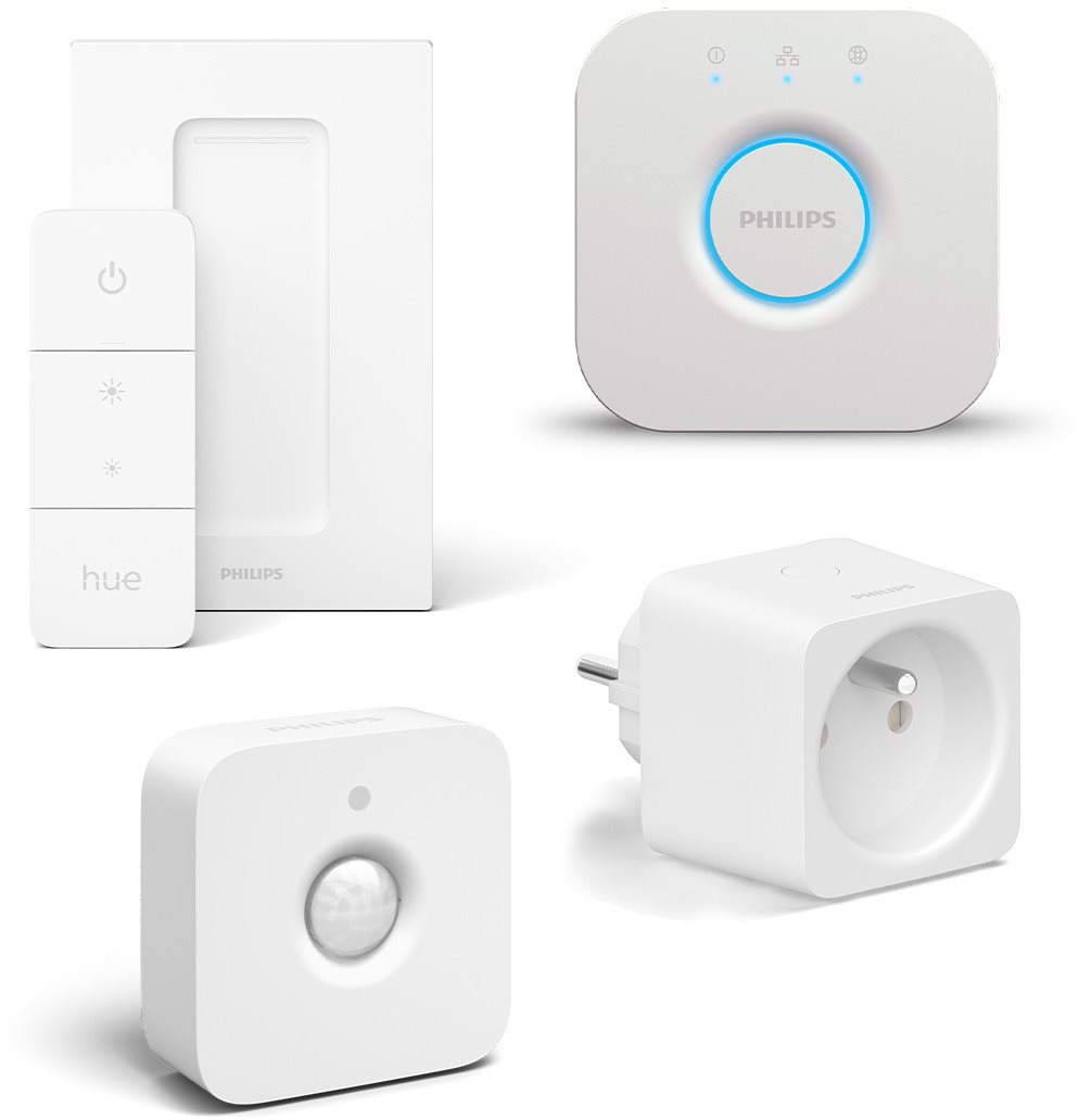 Interrupteur intelligent de lumière Philips Hue Dimmer Switch Blanc - Accessoire pour lampe connectée | fnac Belgique