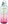 Trinkflasche 1,8 l Motivationsflasche blau/rosa
