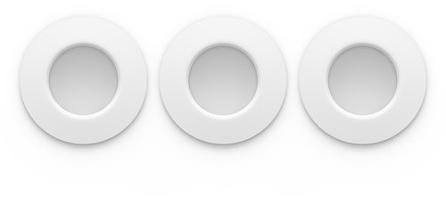 Philips Hue WCA 3 x Slim S, fehér - Mennyezeti lámpa - Fő fotó