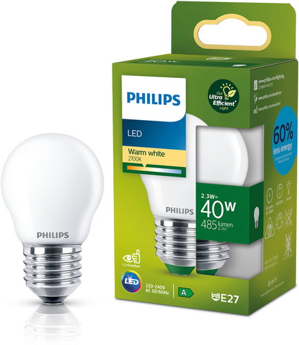 Philips LED 40W P45 E27 2700K FR UE SRT4 - LED-Birne - Hauptbild