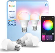 Philips Hue Essential White and Color Ambiance 8W 806 E27 3 Stück - LED-Birne