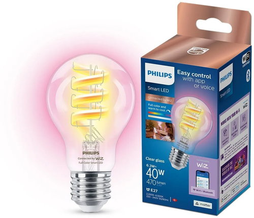 Philips Smart LED WFB 40 W A60 E27 RGB - LED-Birne - Hauptbild