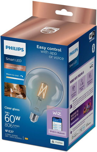 Philips Smart LED WFB 60W G125 E27 - LED Bulb - Main image