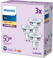 Philips Classic GU10, 50 W, warm white, 3 pcs. - LED Bulb