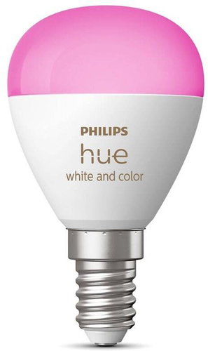Philips Hue White and colour Ambiance 5,1W E14 Kapka - LED Bulb - Main image