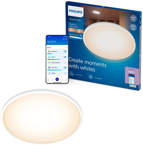 Philips WFB 32 W SuperSlim W RD 27-65 TW 1CT - Ceiling Light - Main image