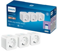 Philips Smart Plug Type-F 3PK Matter - Smart Socket