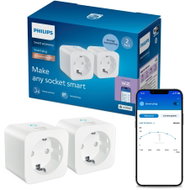 Philips Smart Plug powermeter Type-F 2PK - Smart Socket