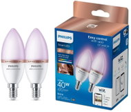 Philips Smart Led WFB 40 W C37 E14 922-65 RGB 2PF/6 - Bulb