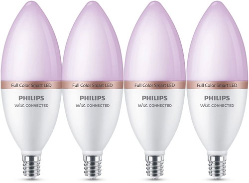 Philips Smart Led WFB 40 W C37 E14 922-65 RGB 4CT/6 - Žiarovka - Hlavný obrázok