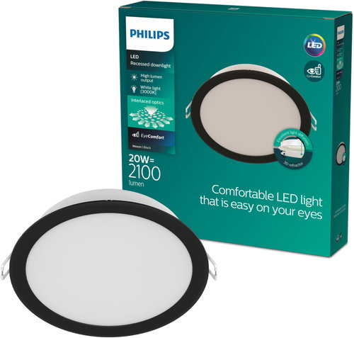 Philips MESON 175 20 W 30K BK recessed - Ceiling Light - Main image
