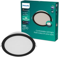 Philips MESON 175 20 W 40K BK recessed - Ceiling Light