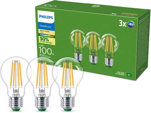 Philips LED CLA A60 100 W E27 WW CL ND UE - LED-Birne - Hauptbild