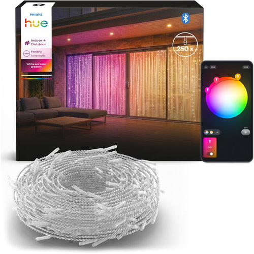 Philips Hue Festavia curtain 250LED 2 m - Světelný řetěz - Main image