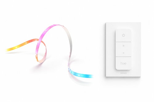 Philips Hue Essential RGBIC RGB 5 m + Philips Hue dimmer switch V2 - Kit - Main image