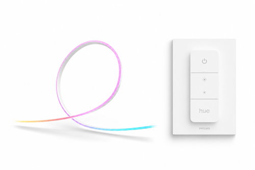 Philips Hue Essential Flex Strip Light 5 m + Philips Hue dimmer switch V2 - Kit - Main image