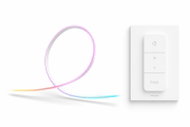 Philips Hue Essential Flex Strip Light 10 m + Philips Hue dimmer switch V2 - Kit