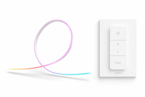 Philips Hue Essential Flex Strip Light 10 m + Philips Hue dimmer switch V2 - Kit - Main image