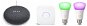 Philips Hue White and Color Ambiance 2pack starter kit + Google Home Mini Charcoal - Súprava inteligentného osvetlenia