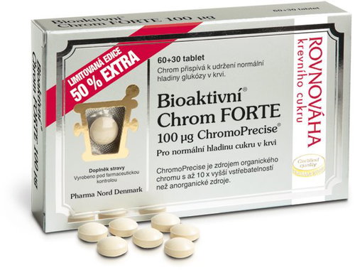 Bioactive Chromium FORTE 100mcg + 50% EXTRA - Chrome - Main image