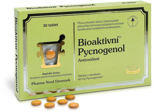 Bioactive Pycnogenol 30 Tablets - Dietary Supplement - Main image