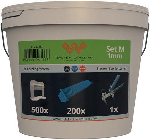 System Leveling Aplikační SET 500/200/1 - Nářadí pro obkladače - Hlavní obrázek