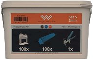 System Leveling Aplikačný SET 100/100/1 – 2 mm - Náradie pre obkladačov