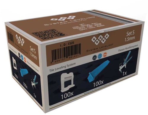 System Leveling - Application SET 100/100/1 - 1,5 - Clamp Spacers - Main image