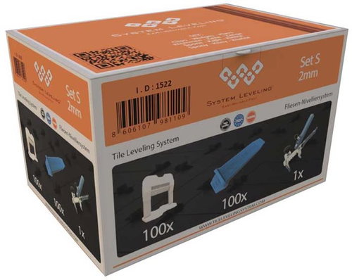 System Leveling - Application SET 100/100/1 - 2,0 - Clamp Spacers - Main image