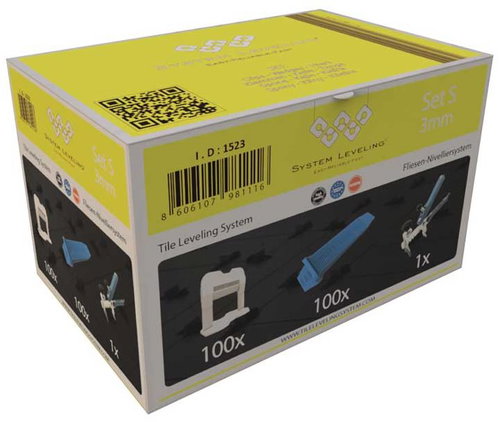 System Leveling - Application SET 100/100/1 - 3,0 - Clamp Spacers - Main image