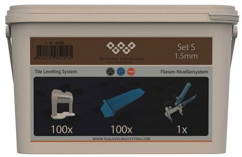 System Leveling - Application SET 100/100/1 - 1,5 - Clamp Spacers - Main image